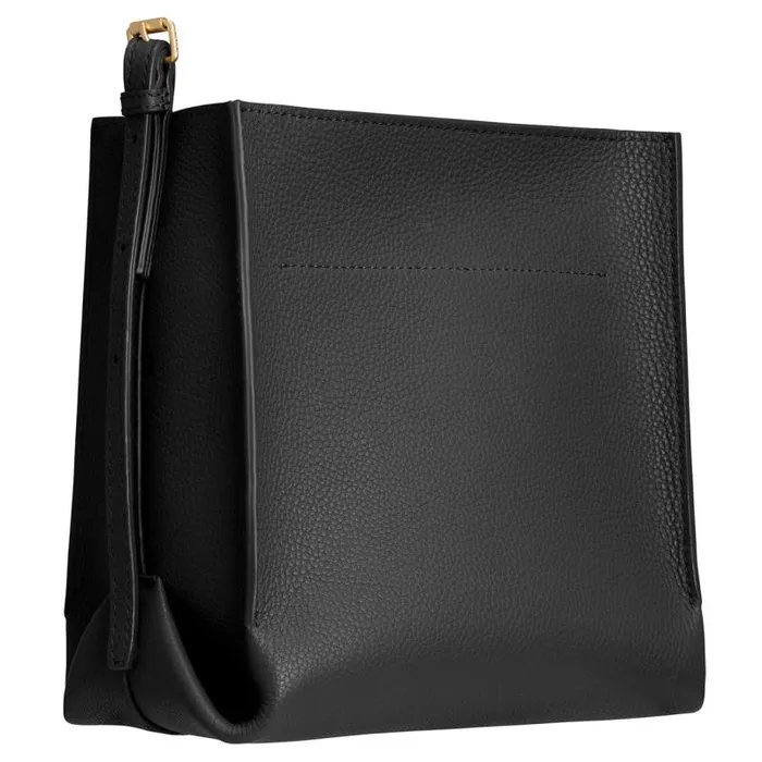 Oroton Crossbody Women Margot Mini Bucket Bag Black