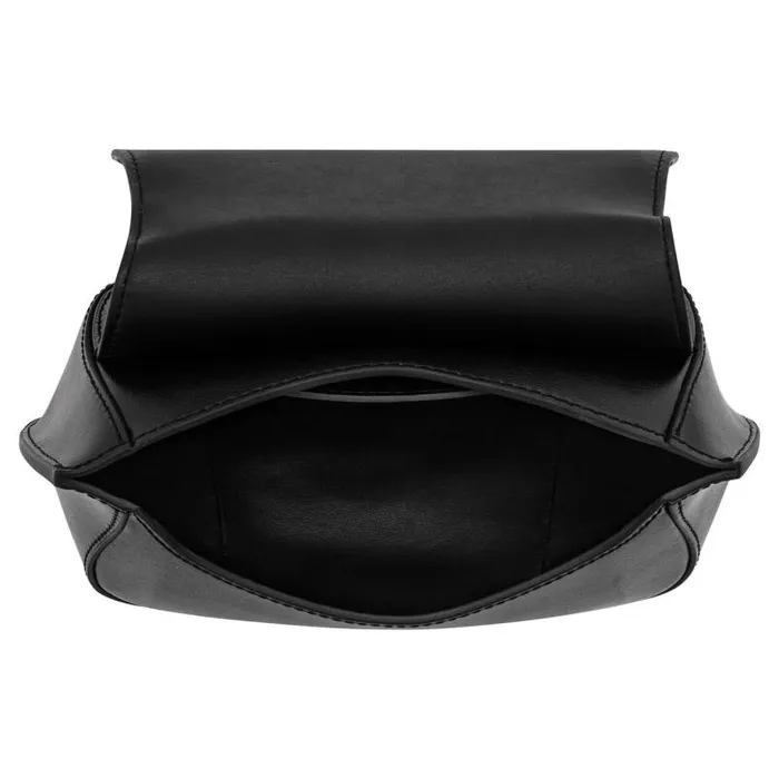 Oroton Sets Women Della Saddle Shoulder Bag Black