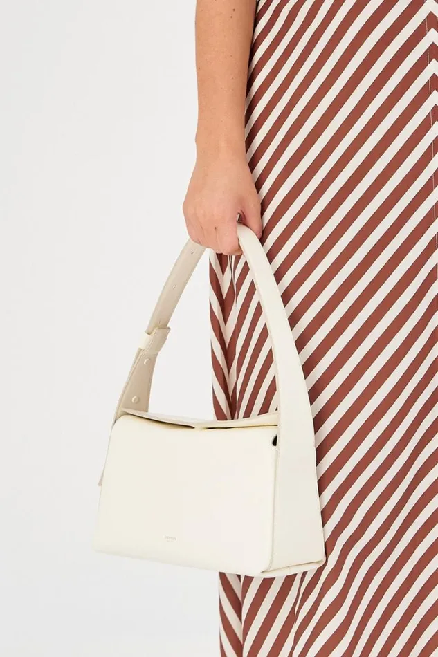 Oroton Shoulder Women Caroline Hobo Paper White