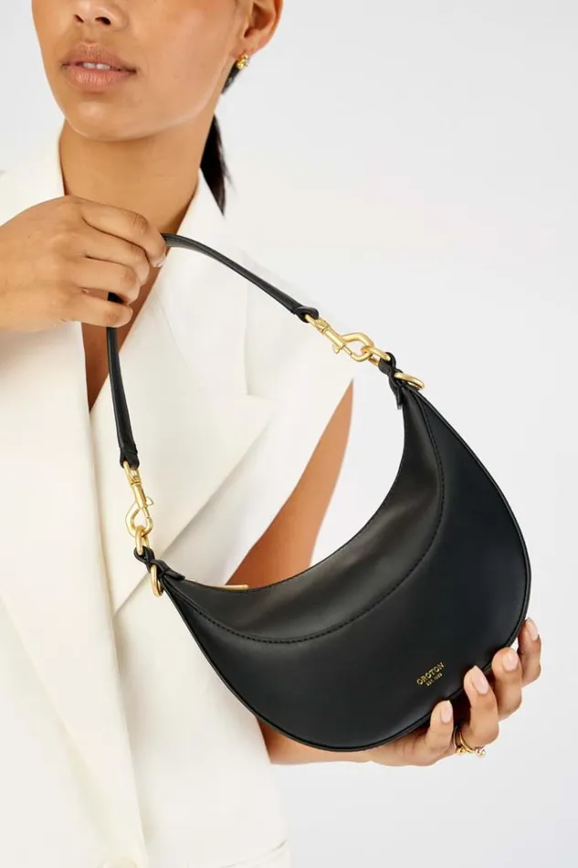 Oroton Shoulder Women Florence Small Shoulder Bag Black