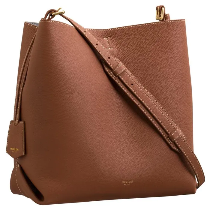 Oroton Work Women Margot Hobo Whiskey