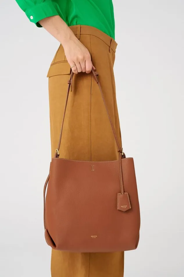 Oroton Work Women Margot Hobo Whiskey