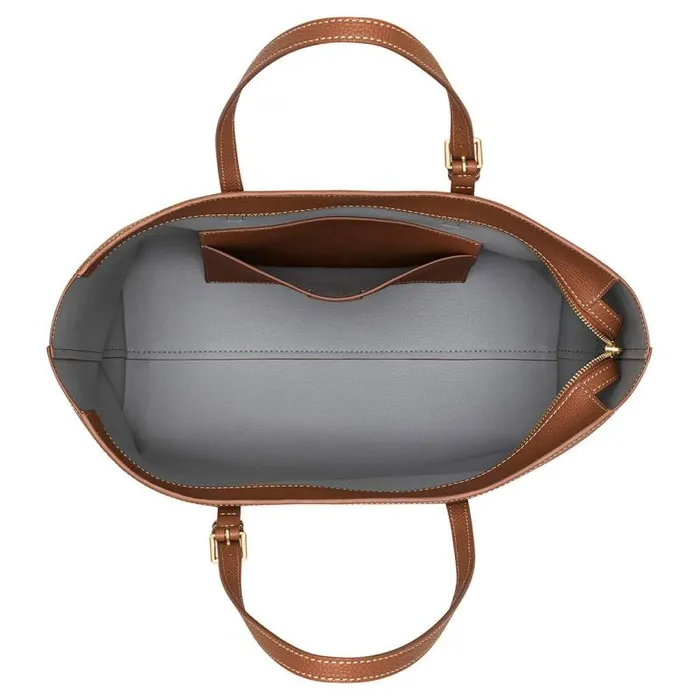Oroton Work Women Margot Medium Zip Tote Whiskey