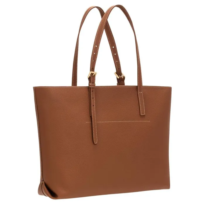 Oroton Work Women Margot Medium Zip Tote Whiskey