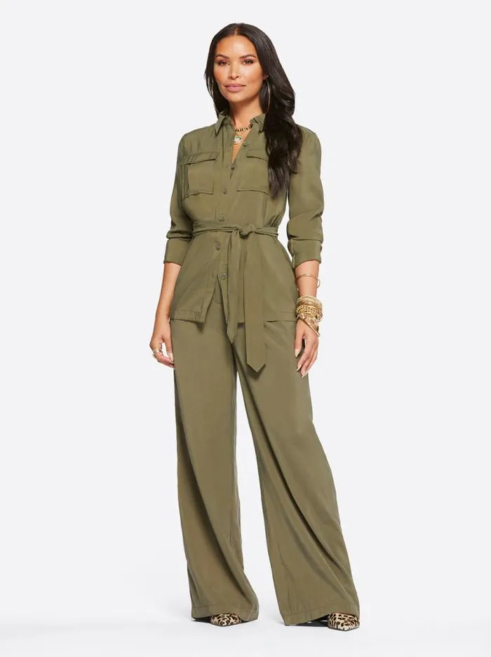 Outerwear Clothing Jessica Simpson Jessa Jacket In Olive Night