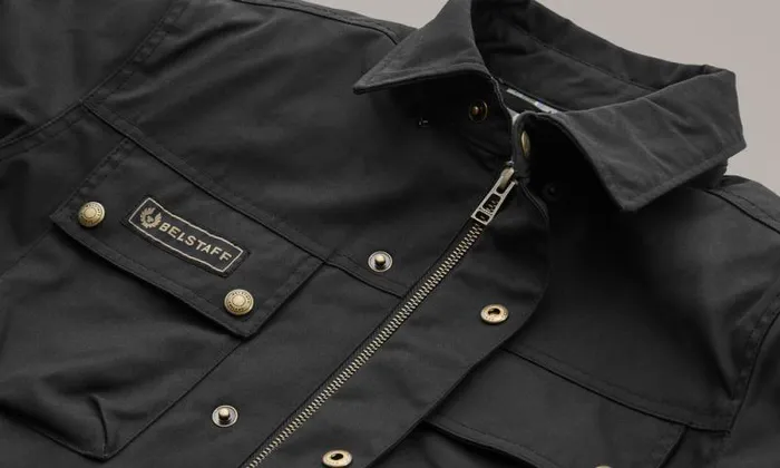 Overshirts Men Belstaff Mansion Motorcycle Shirt Black Overshirts Men Belstaff Mansion Motorcycle Shirt Black