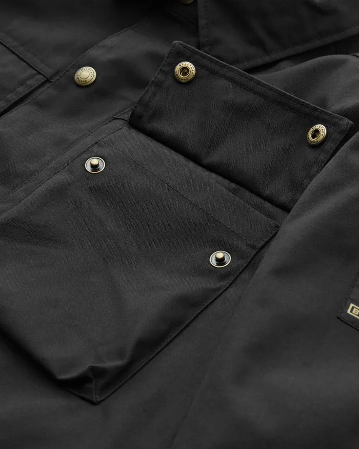 Overshirts Men Belstaff Mansion Motorcycle Shirt Black Overshirts Men Belstaff Mansion Motorcycle Shirt Black