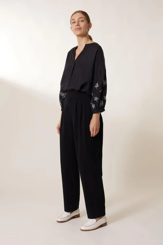 Pants and Jeans Women Leon and Harper Penelope Pln Pants Black