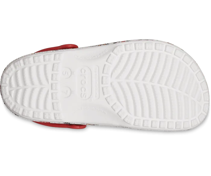 Peanuts Classic Clog White Multi Men Crocs Clogs