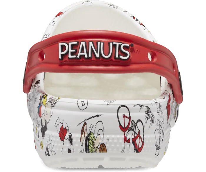Peanuts Classic Clog White Multi Men Crocs Clogs