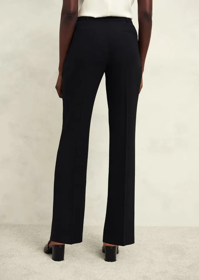 Petite Trousers Women HOBBS Petite Maya Straight Trouser Black