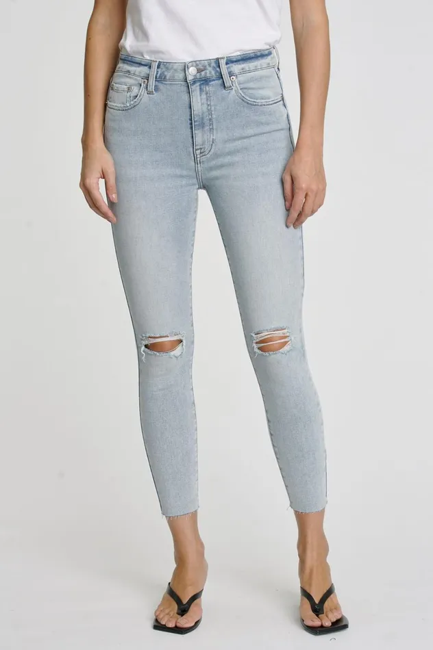 Pistola Denim Aline High Rise Skinny Crop 8211 Lenox Women Denim