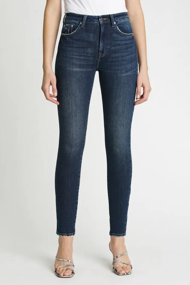 Pistola Denim Aline High Rise Skinny Crop 8211 Lincoln Women Denim