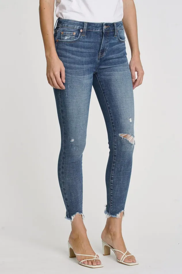 Pistola Denim Audrey Mid Rise Skinny Crop 8211 Limitless Women Denim