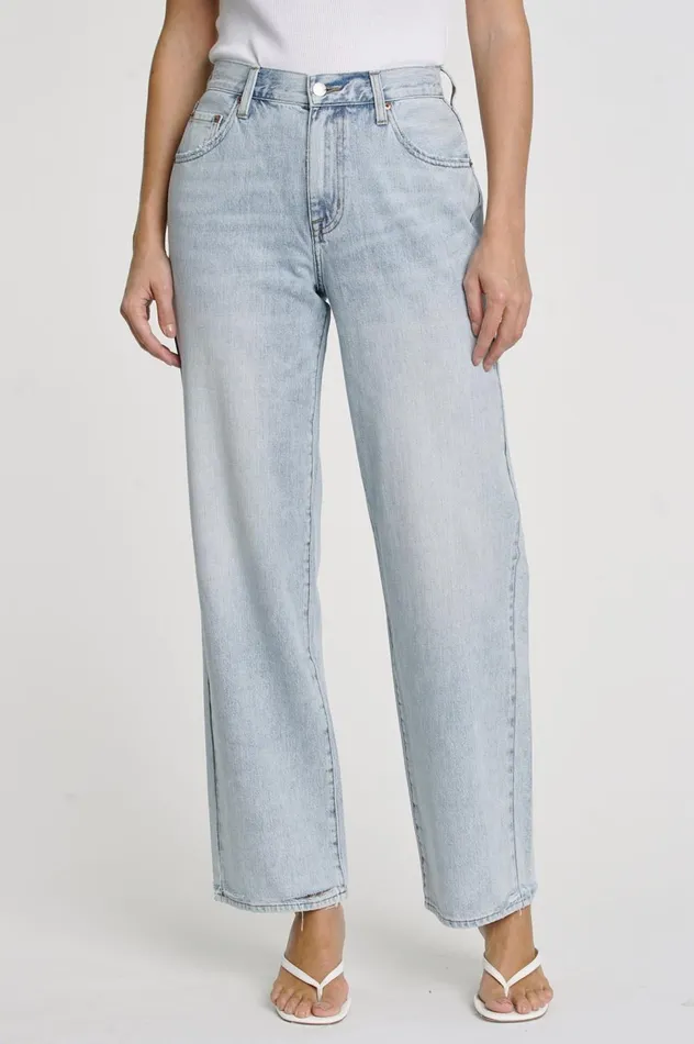 Pistola Denim Bobbie High Rise Wide Leg 8211 Manhattan Women Denim