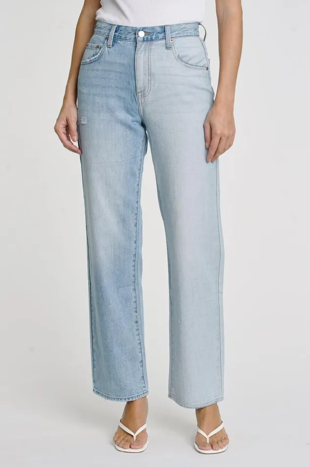 Pistola Denim Bobbie High Rise Wide Leg 8211 Mulholland Women Denim