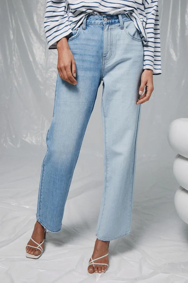 Pistola Denim Bobbie High Rise Wide Leg 8211 Mulholland Women Denim