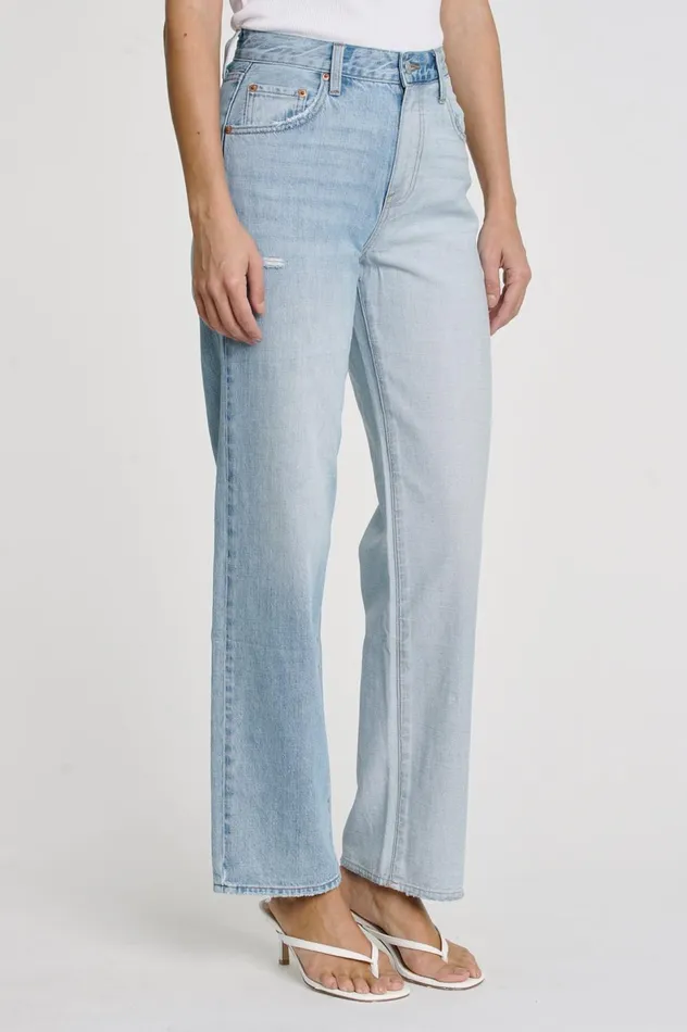 Pistola Denim Bobbie High Rise Wide Leg 8211 Mulholland Women Denim