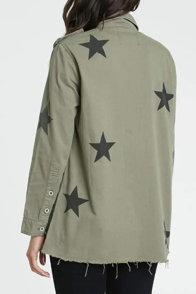 Pistola Denim Camilo Military Jacket 8211 Royal Honor Lover Women Jackets and Outerwear