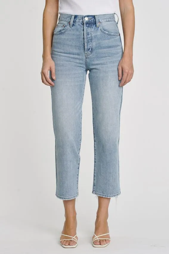 Pistola Denim Cassie Super High Rise Straight Crop 8211 Laurel Women Denim