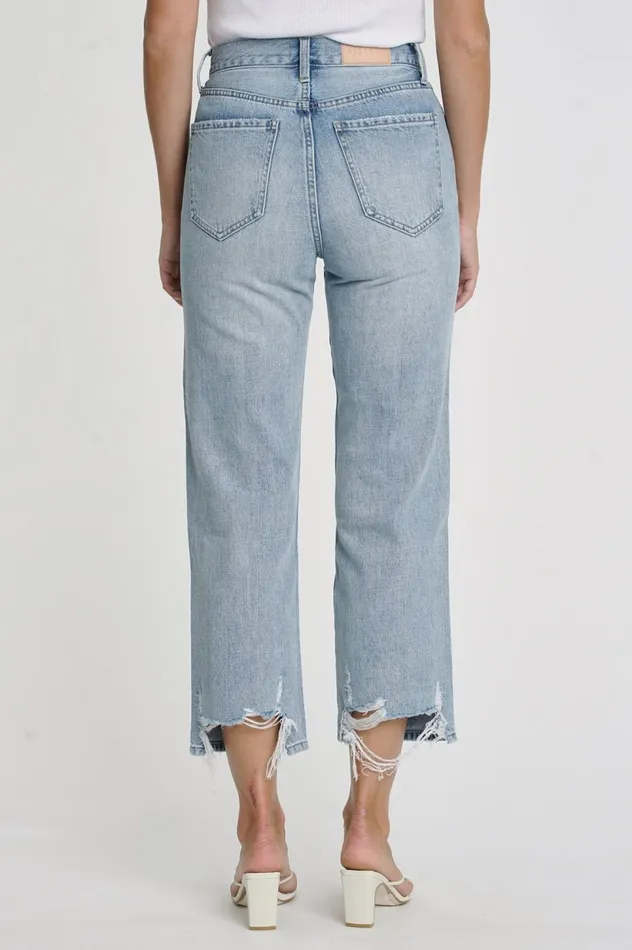 Pistola Denim Cassie Super High Rise Straight Crop 8211 Laurel Women Denim