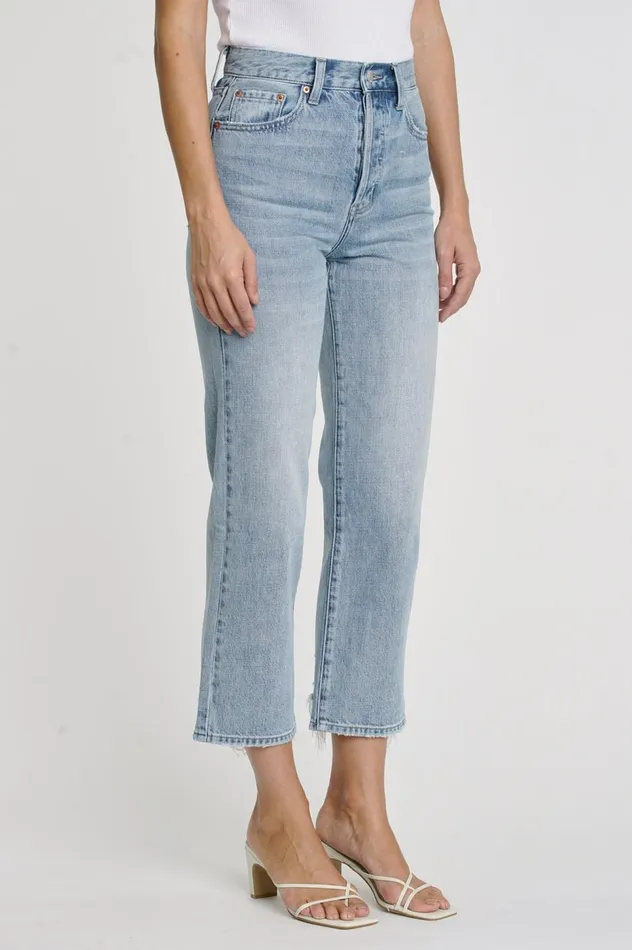 Pistola Denim Cassie Super High Rise Straight Crop 8211 Laurel Women Denim