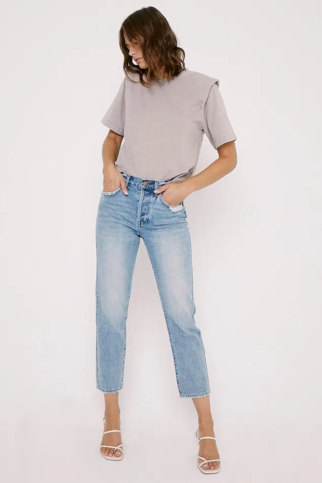 Pistola Denim Charlie High Rise Straight 8211 Libra Women Denim