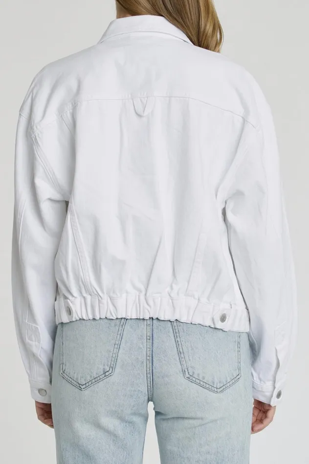 Pistola Denim Elsa Elastic Waistband Jacket 8211 Break The Ice Women Jackets and Outerwear