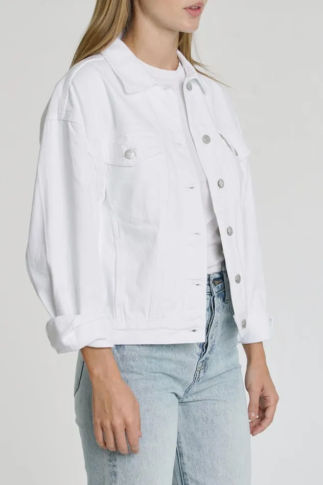 Pistola Denim Elsa Elastic Waistband Jacket 8211 Break The Ice Women Jackets and Outerwear