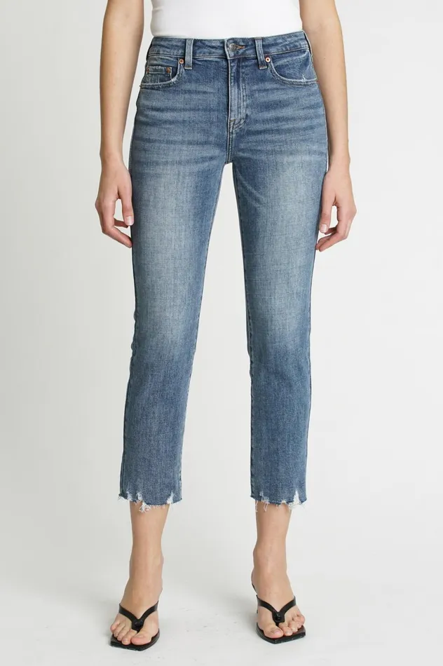 Pistola Denim Monroe High Rise Cropped Cigarette 8211 Mystique Women Denim