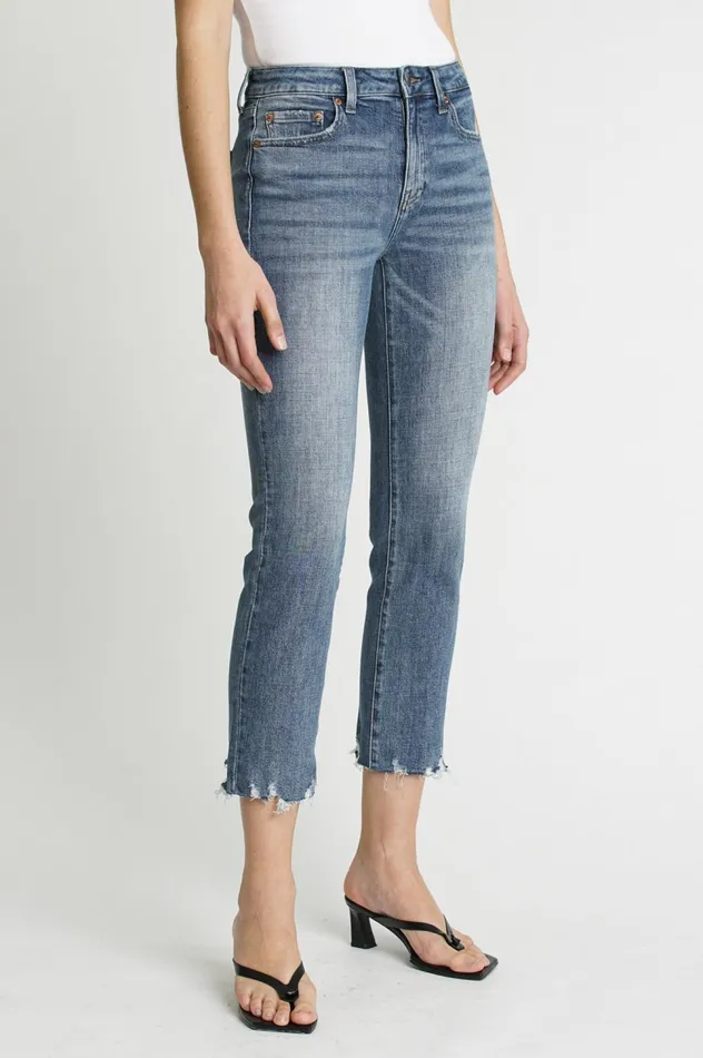 Pistola Denim Monroe High Rise Cropped Cigarette 8211 Mystique Women Denim