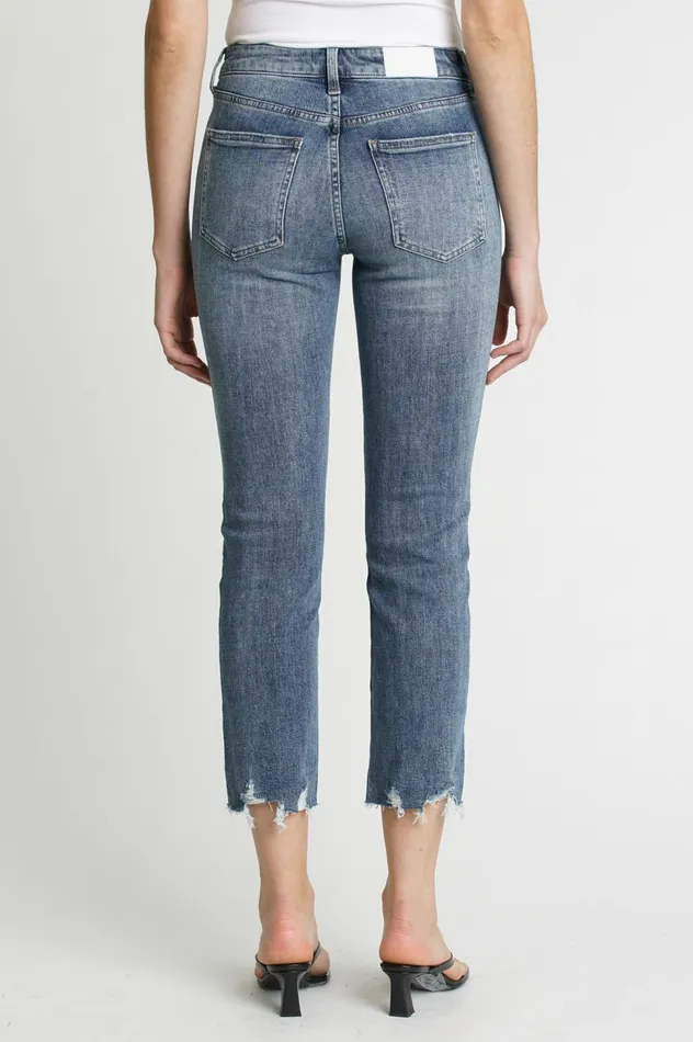 Pistola Denim Monroe High Rise Cropped Cigarette 8211 Mystique Women Denim