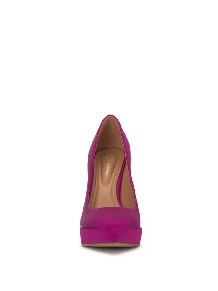 Platforms Shoes Jessica Simpson Glynis Platform Pump In Berry Blast