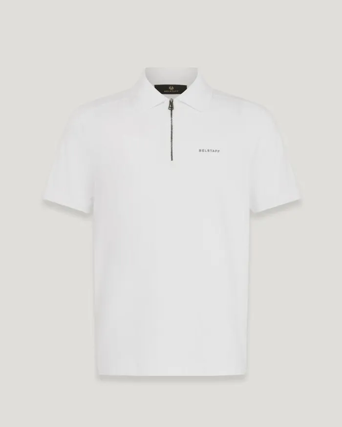 Polo Shirts Men Belstaff Alloy Polo White