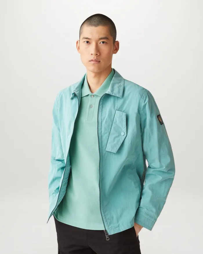 Polo Shirts Men Belstaff Belstaff Polo Oil Blue Polo Shirts Men Belstaff Belstaff Polo Oil Blue