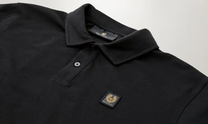 Polo Shirts Men Belstaff Monitor Polo Black Polo Shirts Men Belstaff Monitor Polo Black