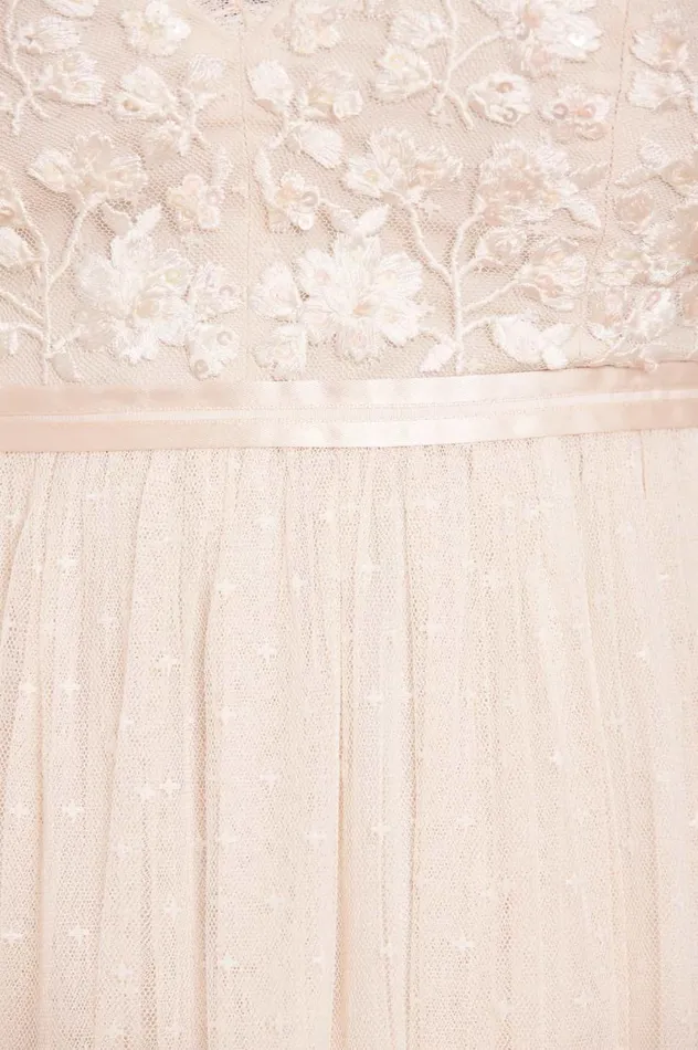 Posy Bodice Cami Gown Champagne Women Needle and Thread Dresses