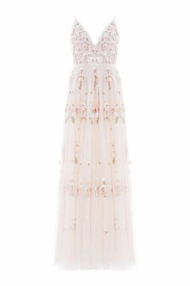 Posy Cami Gown Champagne Women Needle and Thread Dresses