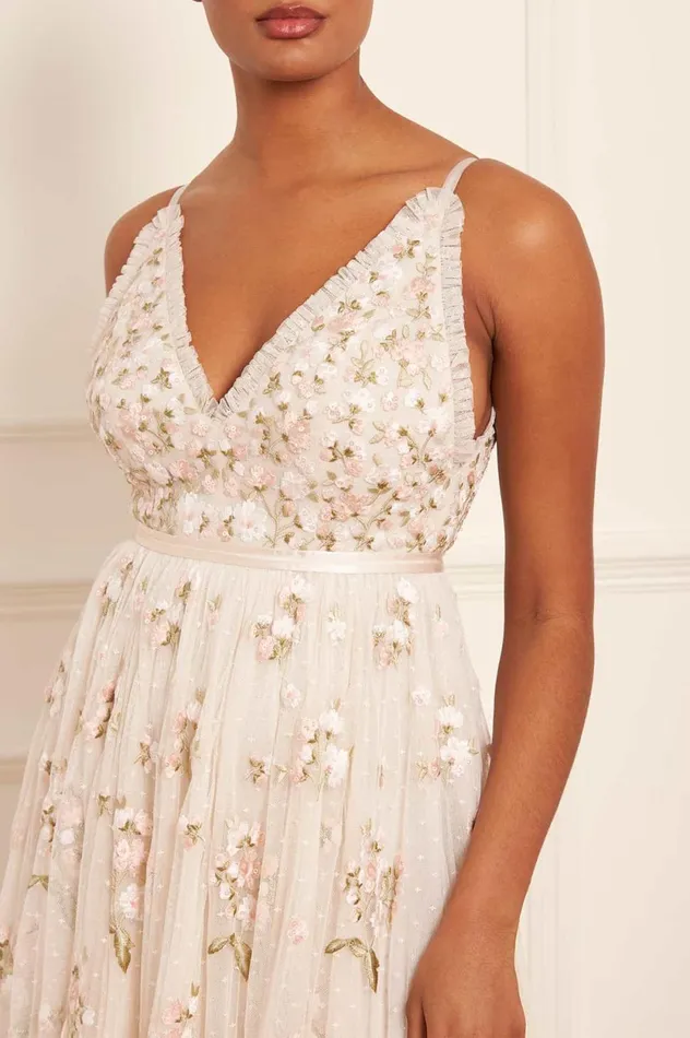 Posy Cami Gown Champagne Women Needle and Thread Dresses