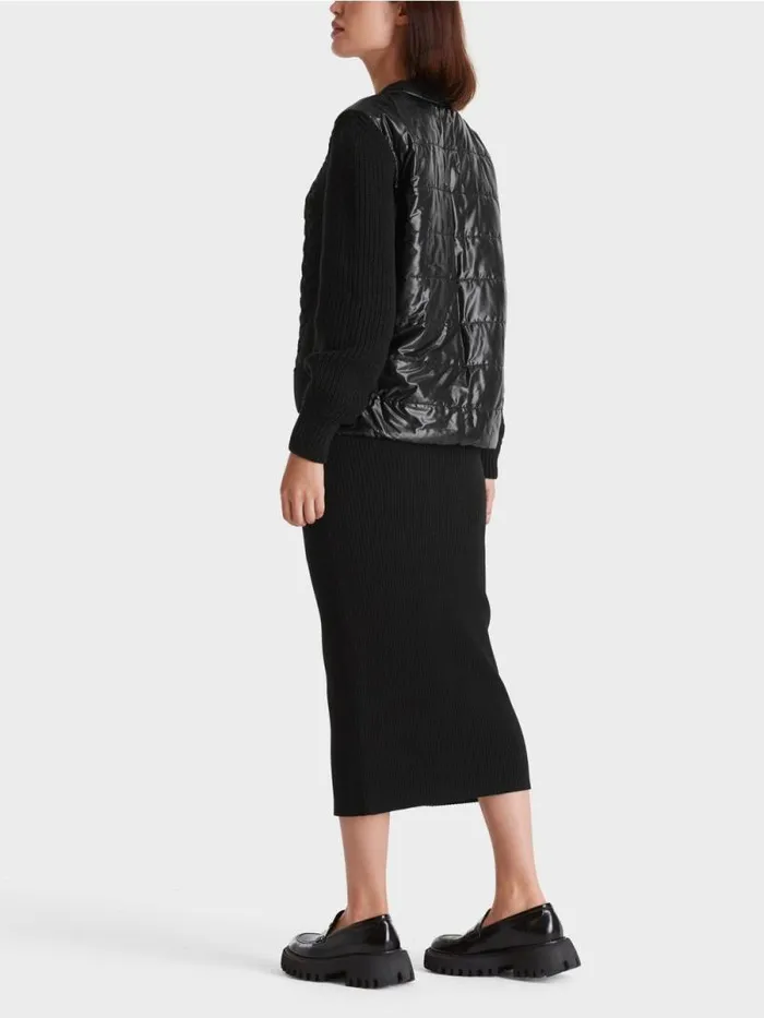 Pullover and Sweatshirts Damen Marc Cain Pullover Knitted In Germany Black