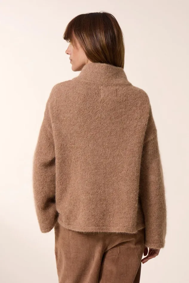 Pulls and Vests Women Leon and Harper Marie Pln Jumper Beige