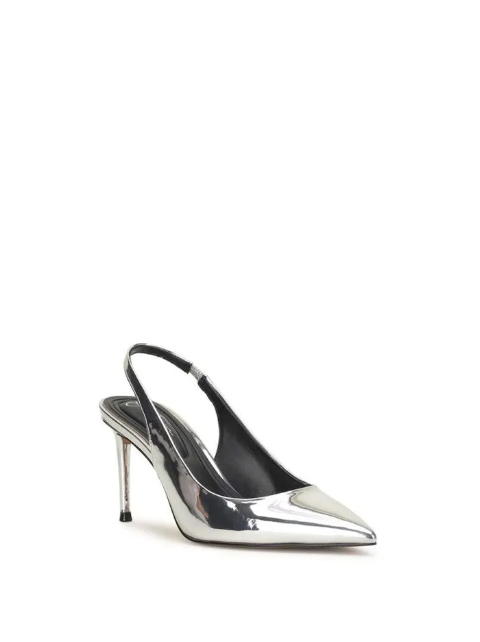 Pumps Shoes Jessica Simpson Souli Sling Back Heel In Silver