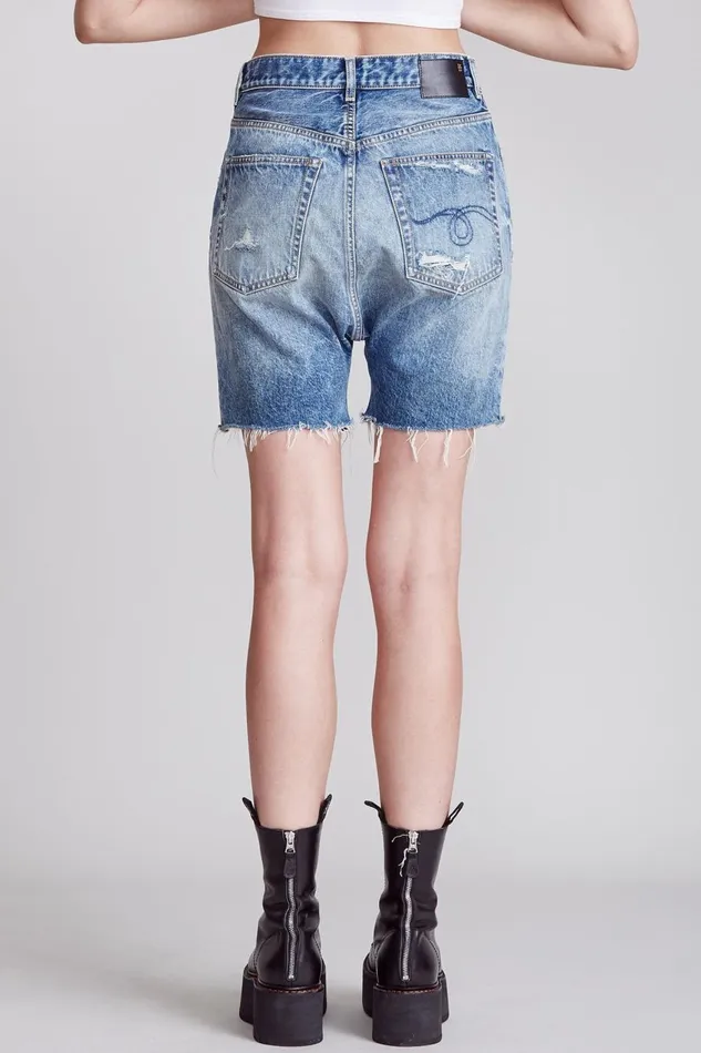 R13 Drop Women Marky Drop Short 8211 Bain Denim