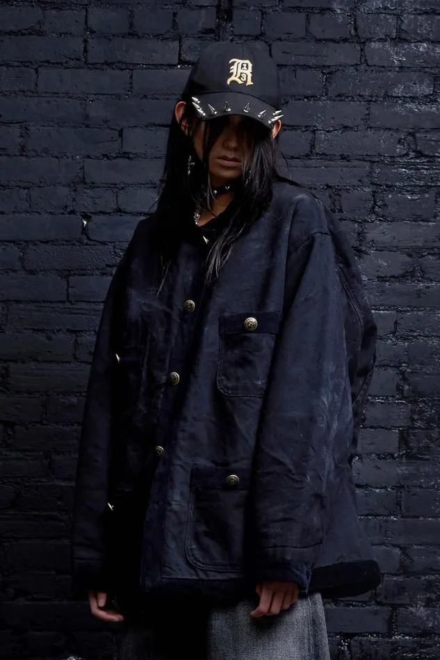 R13 Jackets and Coats Women CORD TRIMMED CHORE JACKET