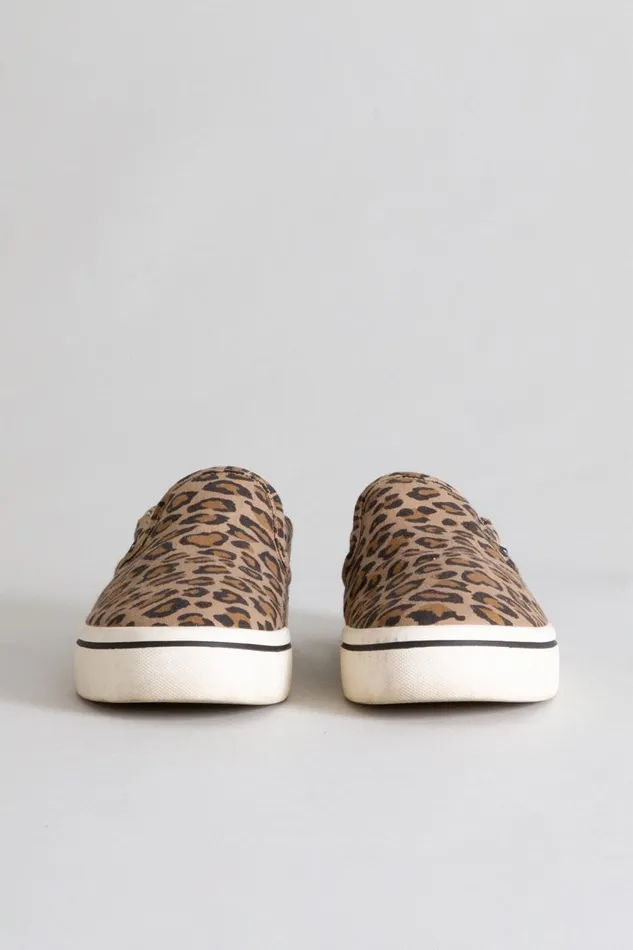 R13 Sale Men SLIP ON SNEAKER 8211 LEOPARD