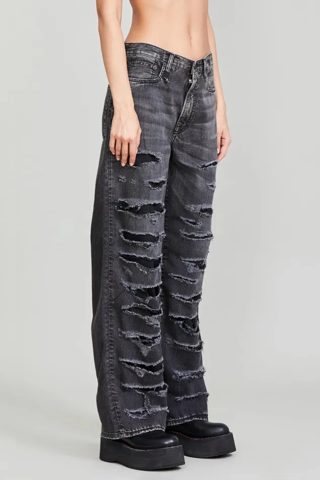 R13 Sale Women D039ARCY LOOSE JEAN 8211 ELLERY BLACK