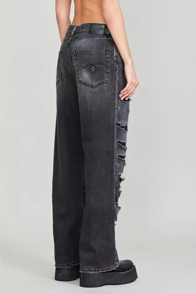 R13 Sale Women D039ARCY LOOSE JEAN 8211 ELLERY BLACK