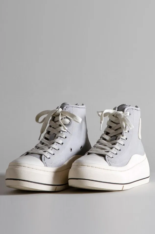 R13 Sale Women KURT HIGH TOP SNEAKER 8211 COOL GREY