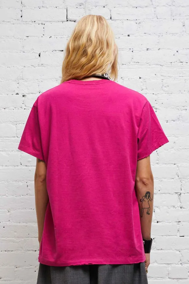 R13 Sale Women NEW YORK BOY T 8211 HOT PINK