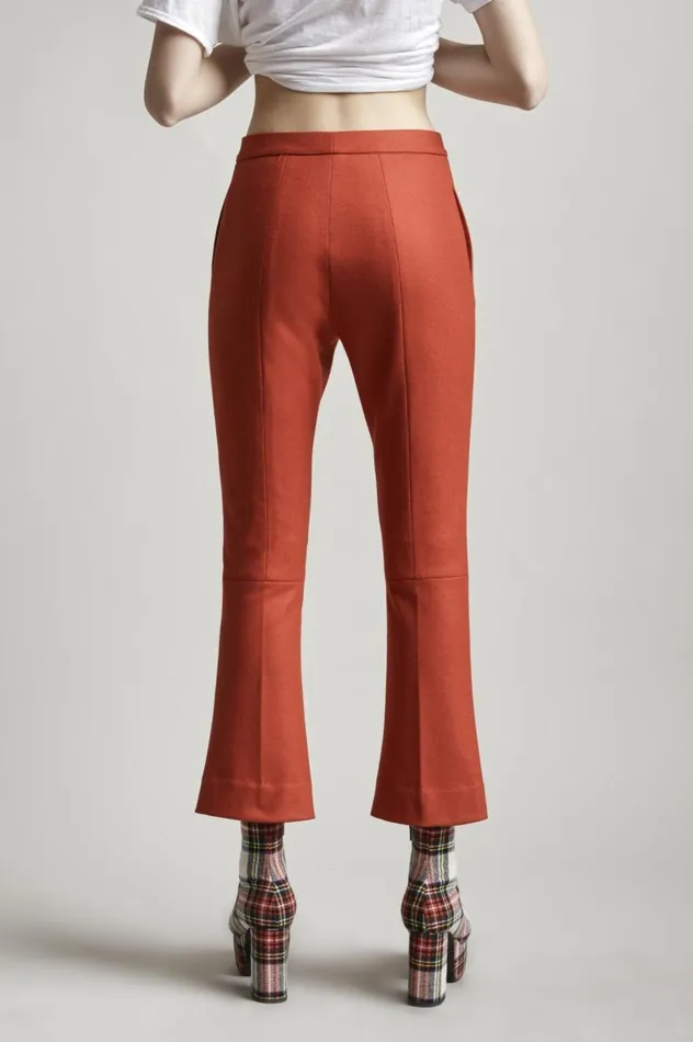 R13 Sale Women SKINNY KICK FLARE 8211 RED R13 Sale Women SKINNY KICK FLARE 8211 RED
